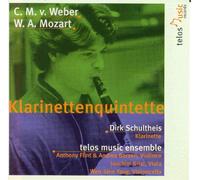 Weber/Wolfgang Amadeus Mozart - Weber/Mozart : QNT CL Op. 34/QNT CL K581