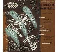 Webern - Le Concerts Du Domaine Musical 56 [Vinilo]