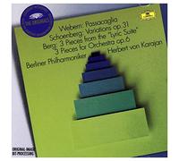 WEBERN,SCHOENBERG & BERG - Webern: Passacaglia - Schoenberg: Variations Op. 6 - Berg: 3 Pieces from the "Lyric Suite", 3 Pieces for Orchestra Op. 6