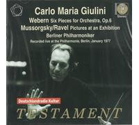 Webern: Six Pieces for Orchestra, Mussorgsky: Pictures at an Exhibition by Testament (2011-10-11)