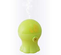 WEBIO - Difusor de aromas ultrasónicos para aromaterapia y luz nocturna para niños con temporizador y apagado automático, duración de 6 h, 300 ml, color verde
