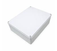 WEBMATEL Caja Estanca Exterior 240x190x90mm IP65 ABS IK08 Sin Conos Gris Claro