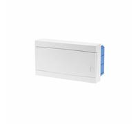 WEBMATEL Cuadro Eléctrico Empotrable 12 Módulos 310x58x175mm con Puerta Opaca IP40 400V ABS