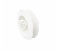 WEBMATEL Disco Persiana con Espiga para Cintas de 22mm - 130X42MM - Polea de Persianas para ejes 42mm - Recambios y Repuestos para Persianas Enrollables
