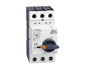 WEBMATEL Guardamotor Disyuntor 0,63-1A 3 Polos - Interruptor de Protección de motor - Montaje en Carril DIN