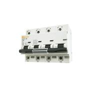 Webmatel Interruptor Automático Magnetotérmico Industrial 4 Polos 100A 10kA IEC60947 Curva C