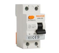 WEBMATEL Interruptor Diferencial para Vivienda 2P 25A 30mA 230V Clase AC 6kA