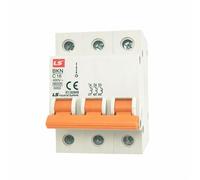 WEBMATEL Interruptor Magnetotérmico Tripolar 3 Polos 25A 6kA 400V Curva C Montaje en Carril DIN