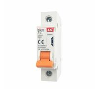 WEBMATEL Interruptor Magnetotérmico Unipolar 1 Polo 40A 6kA 230V Curva C Montaje en Carril DIN