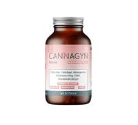 WeBotanix | Cannagyn Noche Menopausia | Complemento Alimenticio Natural | Trébol Rojo, Ashwagandha, Cimicífuga, GABA y Melatonina | Alivia Sofocos, Insomnio y Estrés | 45 Cápsulas | Vegano