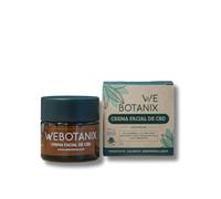 WEBOTANIX | Crema Facial de CBD BIO | 50 ml | Cannabidiol | Aloe Vera | Ácido Hialurónico | Hidratante y Regeneradora | Alivio de Picores e Irritaciones | Vegano