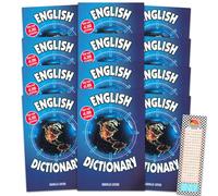 Websters Dictionary 2025 Bulk Set for Students, Kids, Adults - Educational Classroom Dictionary Set Bundle with 12 Mini Dictionaries for Libraries, Classrooms, More | Complete Reference Book