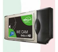 Wecam Smarcam Von DigiQuest Ci + para Tivusat, Wi-Fi, TV Italia En HD / 4K
