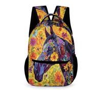 WECECE Caballo Mochila Para Alumnos De Primaria Infantiles Mochila Animal Caballo Escolar Para Niños Niñas, Impermeable Y Resistente Al Desgaste