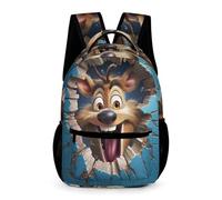 WECECE Cool Reno Mochilas Escolares Mochilas Animal Cracker 3D Bolsas Para Niños Regalos, Mochila Escolar Para Niños Y Niñas, Mochila De Viaje Informal