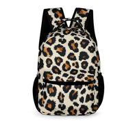 WECECE Leopardooo Mochila Para El Colegio Estudiantes Infantil Mochila Escolar Leopardoo Personalizada Para Alumnos De Primaria, Impermeable Y Resistente Al Desgaste