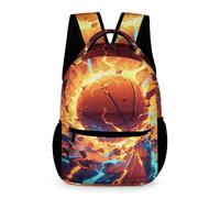 WECECE Mochila Baloncesto Escolar Niño Adolescente, Mochila Colegio Baloncesto Infantil Informal, Bonita Mochilas De Viaje Para Niñas De 6 7 8 9 10 Años