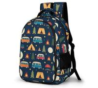 WECECE Mochila Cartoon Car Escolar Niño Adolescente Cartoon Car 9 a 14 Años, Mochila para Niños con Cars 8 a 13 Años, Mochilas Escolares Grande Ligera
