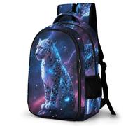 WECECE Mochila Cheetah Design Escolar Niño Adolescente, Mochila Colegio Niña para Juveniles Chico 8 a 18 Años con Animal, Mochilas para Portátil