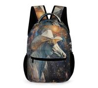 WECECE Mochila Colegio Caballo Mochila Escolar Infantil 6 Años Mochilas Escolar Niña 10 Años Bolsos Con Animal Caballo Book Bag Primaria School Backpack