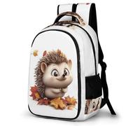 WECECE Mochila Colegio Erizo Instituto 8-12 Años para Niños Mochila Infantil Bonito Little Animal Niñas Mochilas Escolares De Moda, Book Bag para Instituto Viaje y Uso Diario