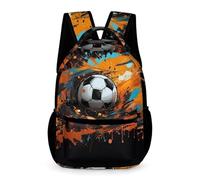WECECE Mochila Colegio Fútbol Mochila Escolar Infantil 6 Años Mochilas Escolar Niña 10 Años Bolsos Con Balón de Fútbol Book Bag Primaria School Backpack