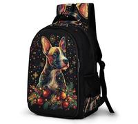 WECECE Mochila Colegio Navidad Perro Instituto 8-12 Años Niños Mochila Infantil Animal Cachorro Chicas Mochilas Escolares Duradera, Backpack Escuela Senderismo y Actividades