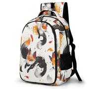 WECECE Mochila Colegio Patrón Zorro Niña Primaria 2º-4º Mochila Escolar Animal Niño 11-13 Años Bolsa Escolar para Escolares, School Bag Impermeable Duradera en Clases y Actividades