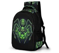 WECECE Mochila con Estilo Cyberpunk Escolar Niño Adolescente, Mochila Spider Colegio Grand Capacidad para Juveniles Chico 10 a 18 Años, Mochilas para Portátil