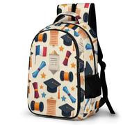 WECECE Mochila con France Flag Escolar Niño Adolescente, Mochila Tema de Graduación Colegio Grand Capacidad para Juveniles Chico 10 a 18 Años, Mochilas para Portátil