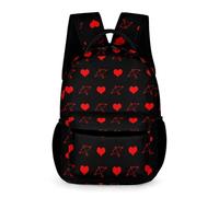 WECECE Mochila Con Patrón De Amor, Cupido Para Niños, Mochila Adolescentes, 16 Pulgadas, Primaria, Ligero E Impermeable, Mochilas