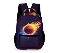 WECECE Mochila de Baloncesto Preescolar Primaria 6-10 Años Mochila Primaria Baloncesto 1-3 Curso Niña School Bag Niño Ligera con Bolsillos Laterales Libros Objetos Pequeños Regalo Cumpleaños