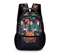 WECECE Mochila De Gato Para Estudiantes, Mochila Escolar Infantil Gatito 3D, Mochilas De Día O Primaria, Niños Y Niñas