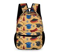 WECECE Mochila de Graduación Niños Escolar Primaria Bolsa Colegio Graduación Temporada 2-5 Curso Niñas 6-10 Años Backpack Correas Ajustables Libros Botella Paraguas Paseo Viaje Colegio