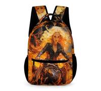 WECECE Mochila De Moto en Llamas Para Estudiantes, Mochila Escolar Infantil Motocicleta Guay, Mochilas De Día O Primaria, Niños Y Niñas