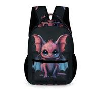WECECE Mochila De Niños Con Murciélago Ardilla Voladora Mochila Escolar Infantil Nino 6 7 8 9 Anos Para Estudiantes Escolares Mochilas De Hombro Bolsas De Libro
