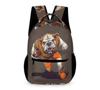 WECECE Mochila De Niños Con ToroPerro Francés Mochila Escolar Infantil Nino 6 7 8 9 Anos Para Estudiantes Escolares Animal Cachorro Mochilas De Hombro Bolsas De Libro