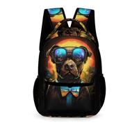 WECECE Mochila De Niños Con ToroPerro Francés Mochila Escolar Infantil Nino 6 7 8 9 Anos Para Estudiantes Escolares Perro Animal Mochilas De Hombro Bolsas De Libro