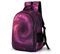 WECECE Mochila Escolar 3D Vórtice Chicas 7-11 Años Mochila Escolar Universo Chicos 5º-6º Curso Mochila Estilo Puerta de Frigorifico, Bookbag Vuelta al Cole Viaje y Actividades