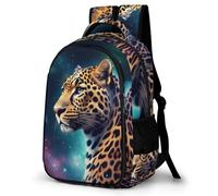 WECECE Mochila Escolar Cheetah Niños, Mochila Animal Leopard para Niño De 6 a 12 Años, Mochilas para 1º a 5º Grado De La Escuela