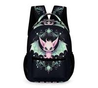 WECECE Mochila Escolar De Murciélago Ardilla Voladora 16 Pulgadas Para Niños Y Niñas, Mochila Deportiva Casual, Mochilas De Día Para Primaria