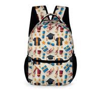 WECECE Mochila Escolar Graduación Niño Curso 2-5 Bolsa Colegio Graduación Temporada 1 Curso Niña 7-11 Años Bolsa de Escuela Bolsillo Frontal Bolsillos Laterales Excursión Viaje Diario