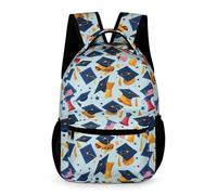 WECECE Mochila Escolar Graduación Niño Curso 2-5 Bolsa Colegio Graduación Temporada 1 Curso Niña 7-11 Años Bolsa de Escuela Bolsillo Frontal Bolsillos Laterales Excursión Viaje Diario