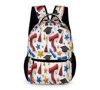 WECECE Mochila Escolar Graduación Niño Curso 2-5 Bolsa Colegio Graduación Temporada 1 Curso Niña 7-11 Años Bolsa de Escuela Bolsillo Frontal Bolsillos Laterales Excursión Viaje Diario