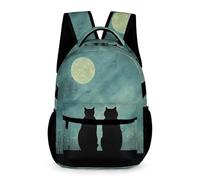 WECECE Mochila Escolar Infantil 8 Años Mochila Gato Escolar De Para Niños Y Chicas Primaria, Gatito Animal Bolsas De Hombro Livianas Para Portátil School Back Pack