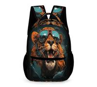 WECECE Mochila Escolar Infantil 8 Años Mochila Guepardo Escolar De Para Niños Y Chicas Primaria, Leopardoo Animal Bolsas De Hombro Livianas Para Portátil School Back Pack