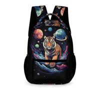 WECECE Mochila Escolar Infantil 8 Años Mochila Tigre Escolar De Para Niños Y Chicas Primaria, Animal Tigre Bolsas De Hombro Livianas Para Portátil School Back Pack