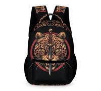 WECECE Mochila Escolar Infantil Para Niño Niña De 6 A 10 Años Mochilas Escolares Guepardo Escuela Primaria Mochila Escolarres Leopardooo Animal