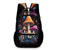 WECECE Mochila Escolar Niña Seta Mochilas Colegio Niños 6 7 9 11 Años Mochila Primario Plantas Ligera Backpack Casual Para La Escuela, Los Viajes O El Uso Diario