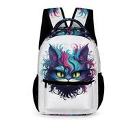 WECECE Mochila Escolar Niño 9 Años Gatito De Viaje Camping Escolar, Mochila Con Animal Gato Para Niños Niñas Mochilas Primaria Back Pack